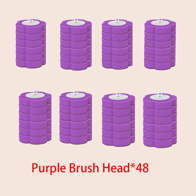 Disposable Toilet Brush, Toilet Bowl Wand Holder Set with 24PCS Cleaner Refills, Bathroom Cleaning System for Sink Bathtub Drain Wash Basin Urinal,Wall-Mount Scrubbing Toilet Brush Bathroom Cleaning Kit