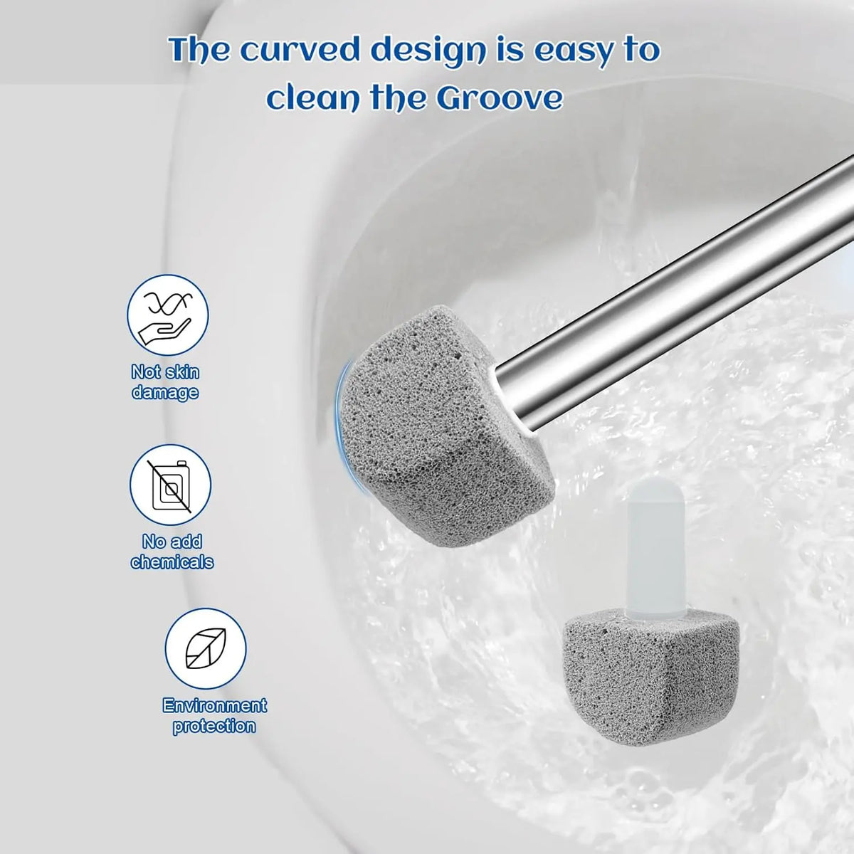 10 Packs Pumice Stone For Toilet Cleaning Pumice Toilet Bowl Cleaning For Cleaning Toilet Bathtubs Kitchen Sink Grill Refill