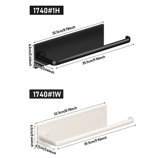 Multifunctional Kitchen Paper Towel Holder, Magnetic Self-Adhesive Wall Mount, Easy Installation, Modern Design, Kitchen Storage Accessories, Tissue Holder