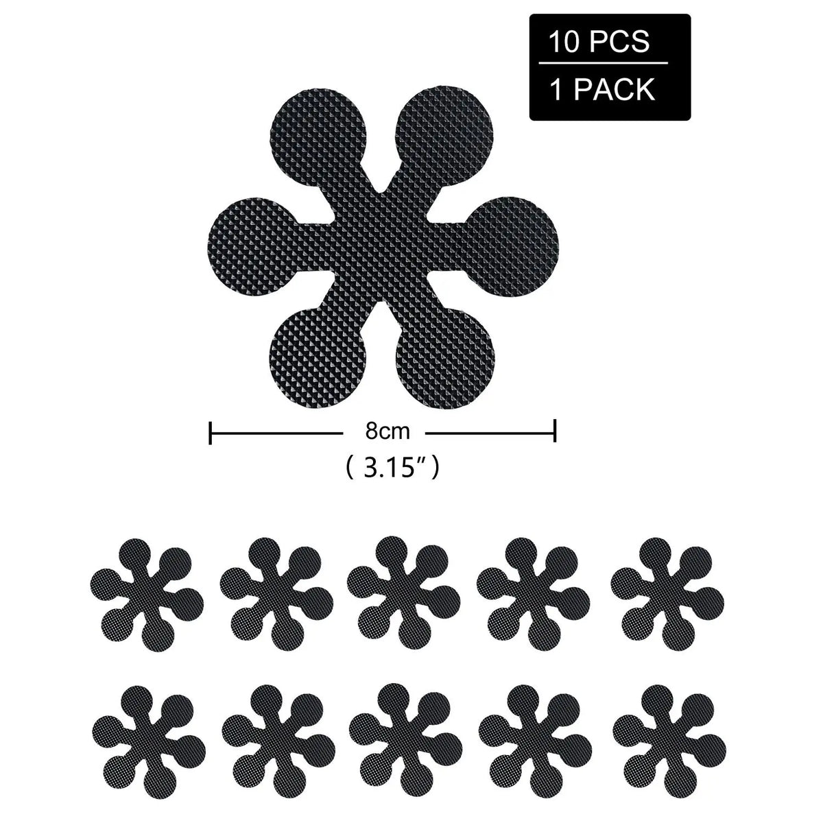 Snowflake Pattern Bath Sticker, Anti-slip Bath Sticker, Self-adhesive Bath Paper for Bathroom, Shower, Swimming Pool, Bath Tub Accessories, Bathroom Decor Supplies, Bathroom Decoration Accessories