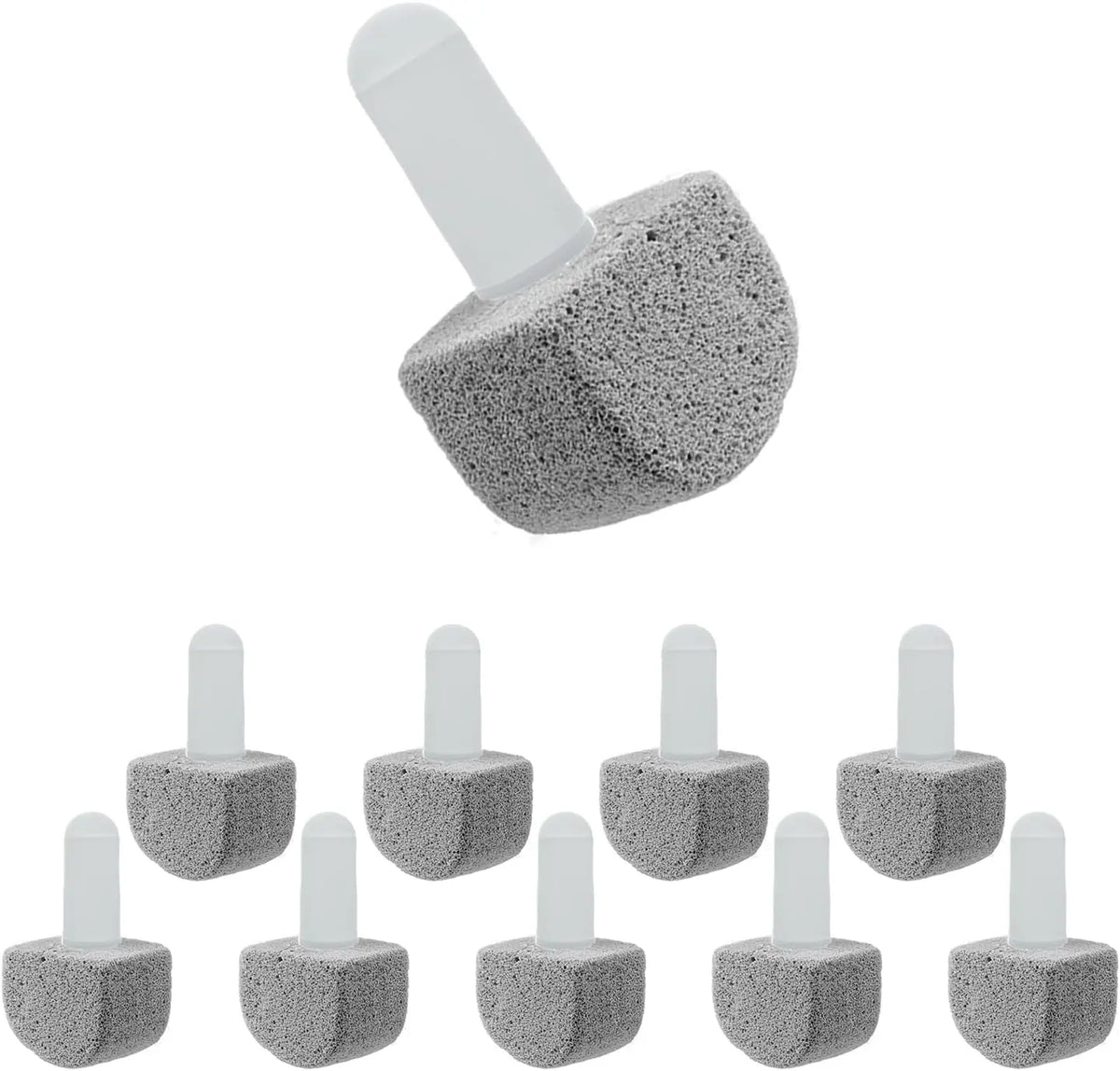 10 Packs Pumice Stone For Toilet Cleaning Pumice Toilet Bowl Cleaning For Cleaning Toilet Bathtubs Kitchen Sink Grill Refill