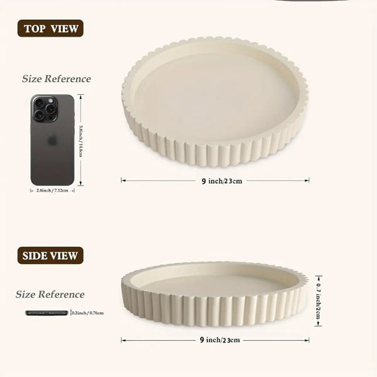 1 PC Decorative Storage Tray, kitchen organizer tray for countertop organization and bathroom counter storage for home decor and everyday organization, Bathroom Decoration Accessories, Bathroom Organizing Accessories