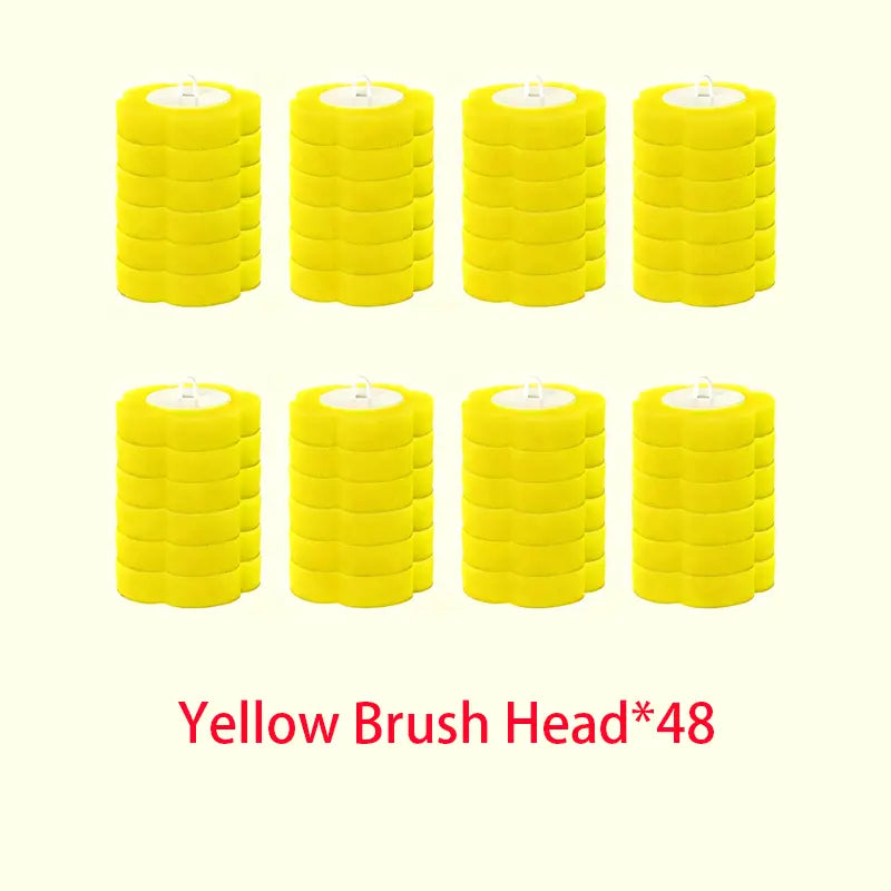 Disposable Toilet Brush, Toilet Bowl Wand Holder Set with 24PCS Cleaner Refills, Bathroom Cleaning System for Sink Bathtub Drain Wash Basin Urinal,Wall-Mount Scrubbing Toilet Brush Bathroom Cleaning Kit