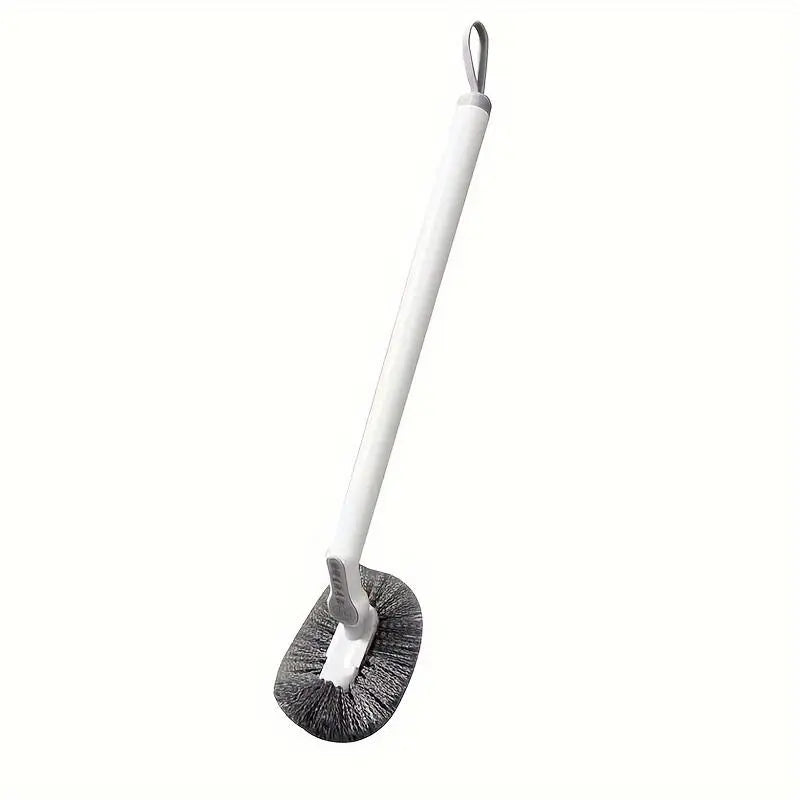 Long Handle Toilet Brush, Toilet Cleaning Brush, Toilet Scrubber Brush, Deep Corner Cleaning Brush for Bathroom and Toilet Groove, Bathroom Cleaning Tool, Bathroom Brush Cleaner