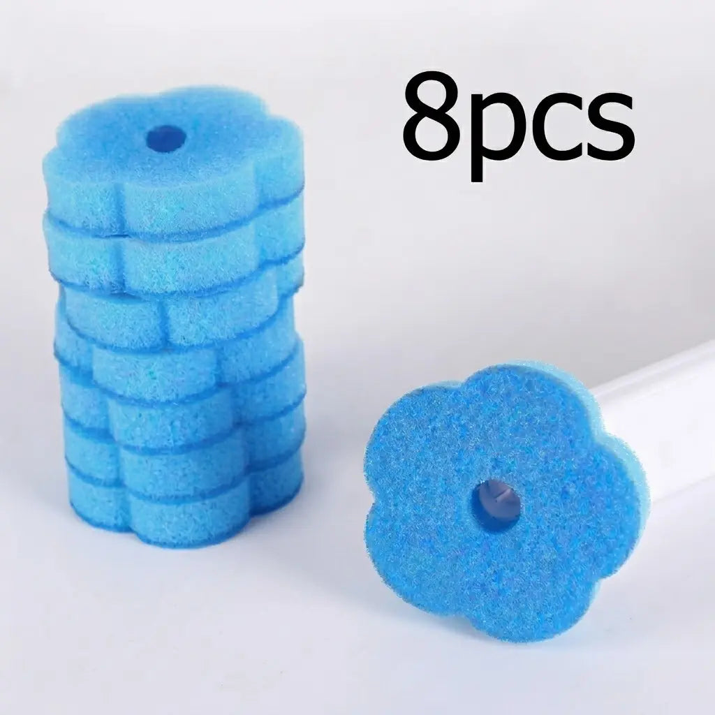 48PCS Disposable Toilet Bowl Brush & Plunger Cleaner Set - Flexible Design, Wall-Mountable Holder, Replacement Heads, Touch-Free Disposal, Instant Cleaning Activation, Anti-Fouling Tool for Home, Business Use