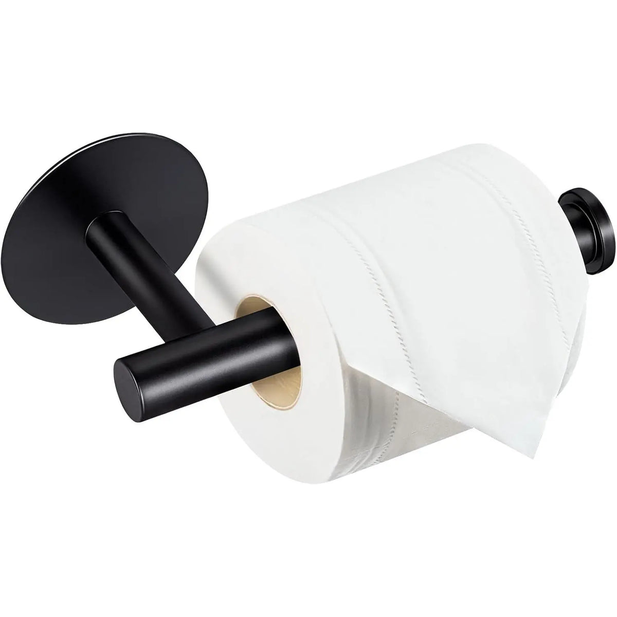 Self Adhesive Toilet Paper Holder, SUS304 Stainless Steel Rustproof Toilet Roll Holder No Drilling Adhesive Toilet Tissue Holder for Bathroom Kitchen (1, Golden)