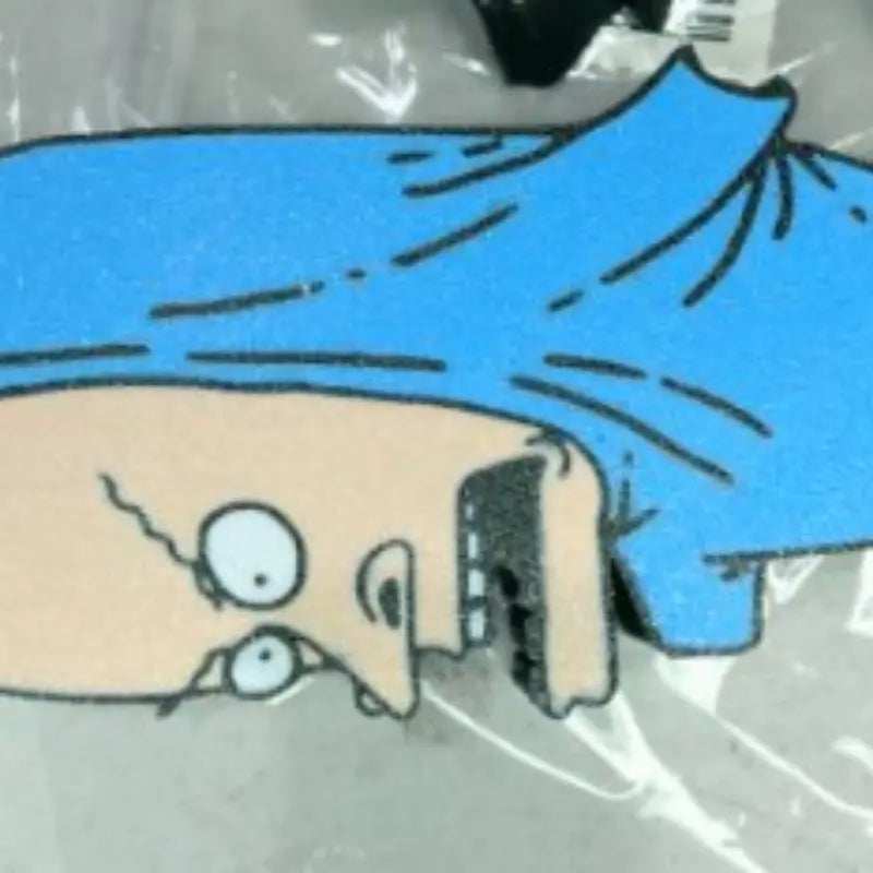 Toilet Paper Holder with Character Design and The Great Cornholio Label Fun Functional Tissue Holder Bathroom Accessory Bathroom Gadgets