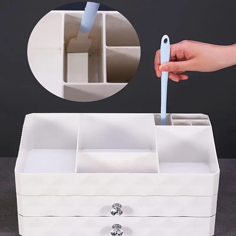 10-Pack Plastic Toilet Cleaning Brushes - Toilet Scrubber Brush, Toilet Wand, Disposable, Long Handle, Deep Crevice and Small Space Cleaners, Unrechargeable Sanitary Tools for Home Use, Bathroom Cleaning Tool, Toilet Brush Set