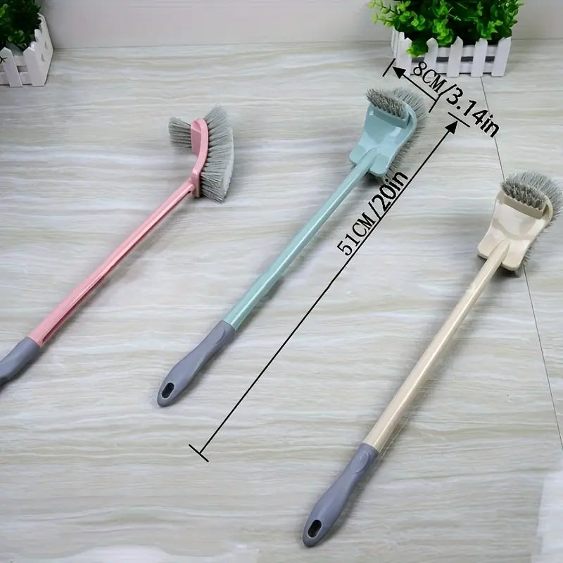 Toilet Brush with a Long Handle for Daily Use, Designed for Cleaning Toilets And Household Crevices, Featuring a Double-Sided Design