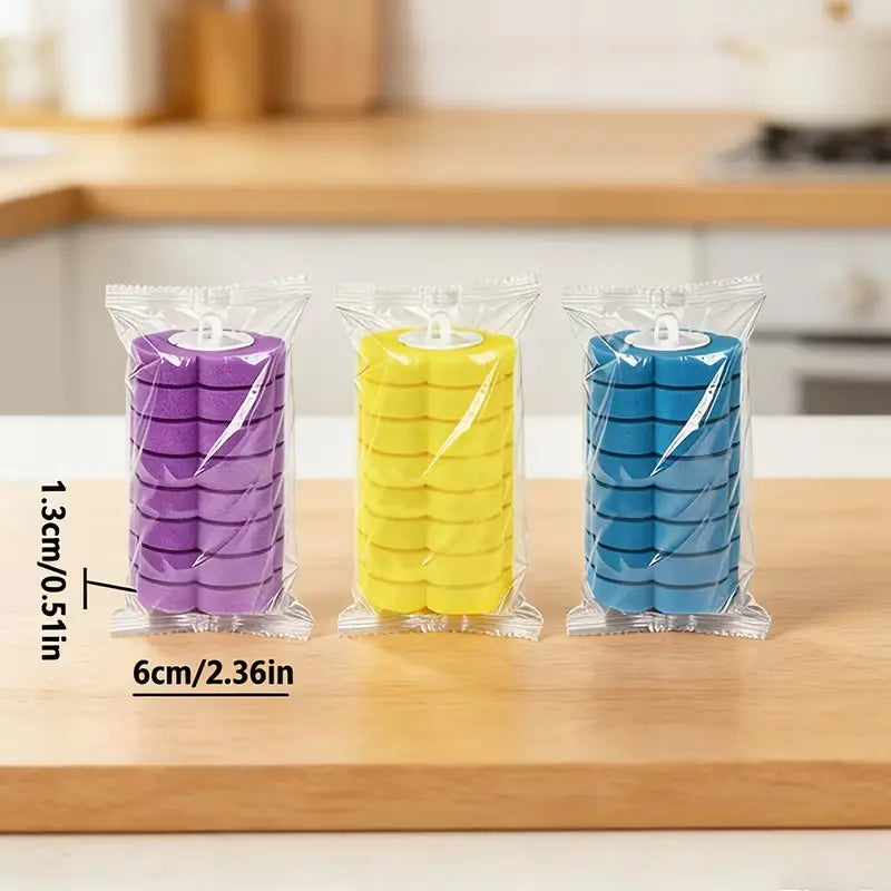 48PCS Disposable Toilet Bowl Brush & Plunger Cleaner Set - Flexible Design, Wall-Mountable Holder, Replacement Heads, Touch-Free Disposal, Instant Cleaning Activation, Anti-Fouling Tool for Home, Business Use