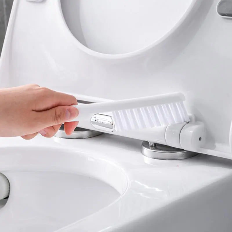 Toilet Brush with Holder, 1 Set Toilet Bowl Cleaning Brush, Multi-function Durable Toilet Cleaning Tool, Home Essentials, Bathroom Gadgets, Household Cleaning Tools Supplies, Bathroom Accessories, Bathroom Brush Cleaner