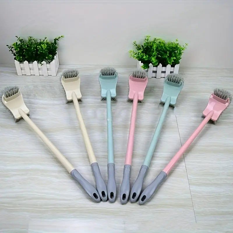 Toilet Brush with a Long Handle for Daily Use, Designed for Cleaning Toilets And Household Crevices, Featuring a Double-Sided Design