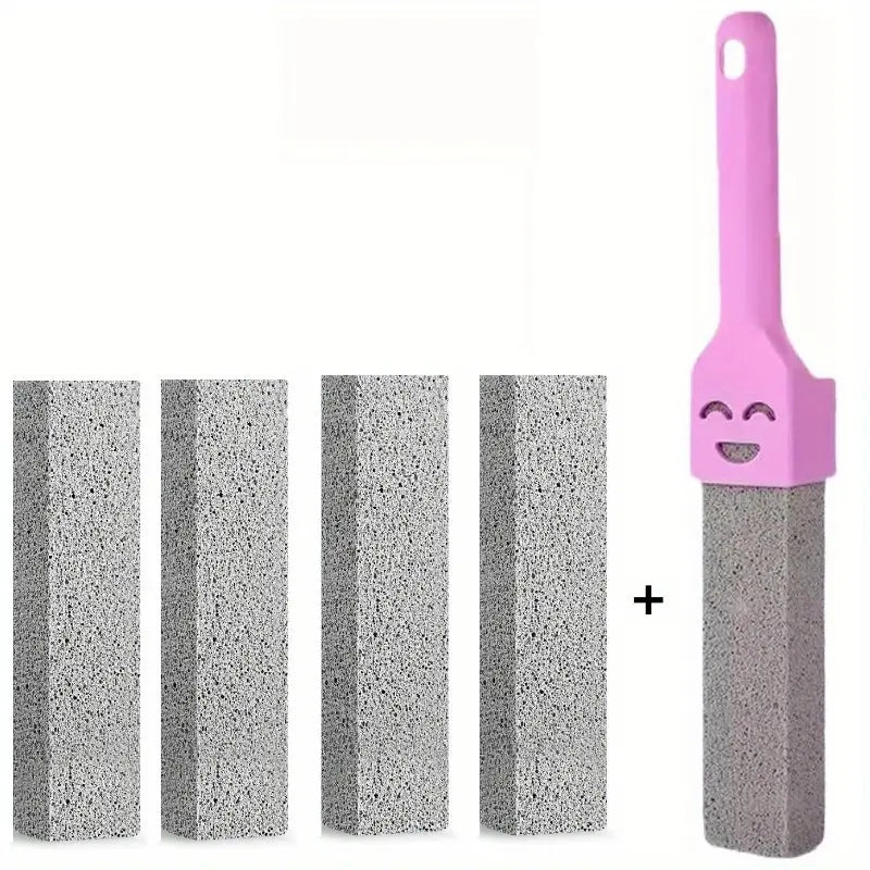 1/2/3/5 PCS Pumice Stone Scrubbing Stick Seat Toilet Limescale Rust Stain Dirt Removal Brush Bathroom Tile Sink Household Washing Tools Bathroom Cleaning Supply