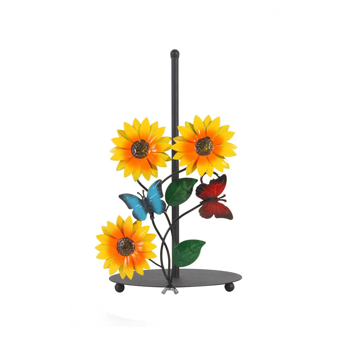 Sunflower Design Bathroom Tissue Holder, 1 Box Metal Tissue Roll Holder, Bathroom Tissue Storage Rack, Home Decor Supplies for Kitchen Bathroom, Organiser, Toilet Paper Holder, Bathroom Organizers, Bathroom Accessories