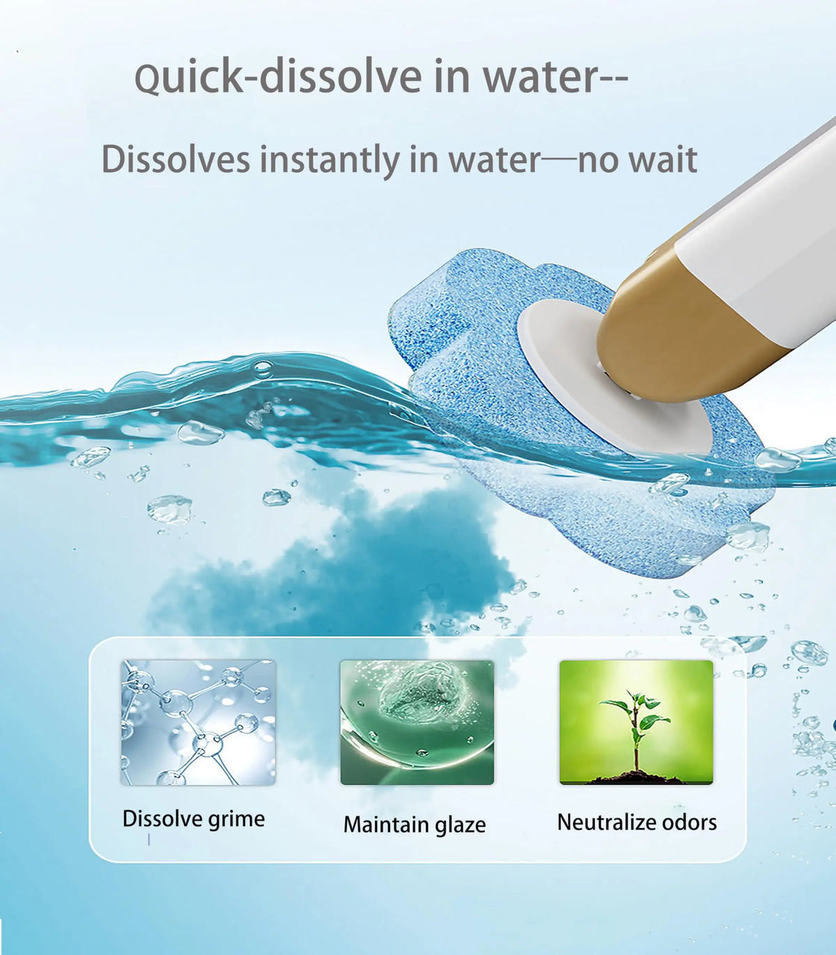 Wall-Mount Disposable Toilet Brush Set - 1 Wand+18 Refills, Space-Saving Holder, Storage Caddy, Toilet Bowl Wand, Bathroom Cleaning Kit for Daily Upkeep