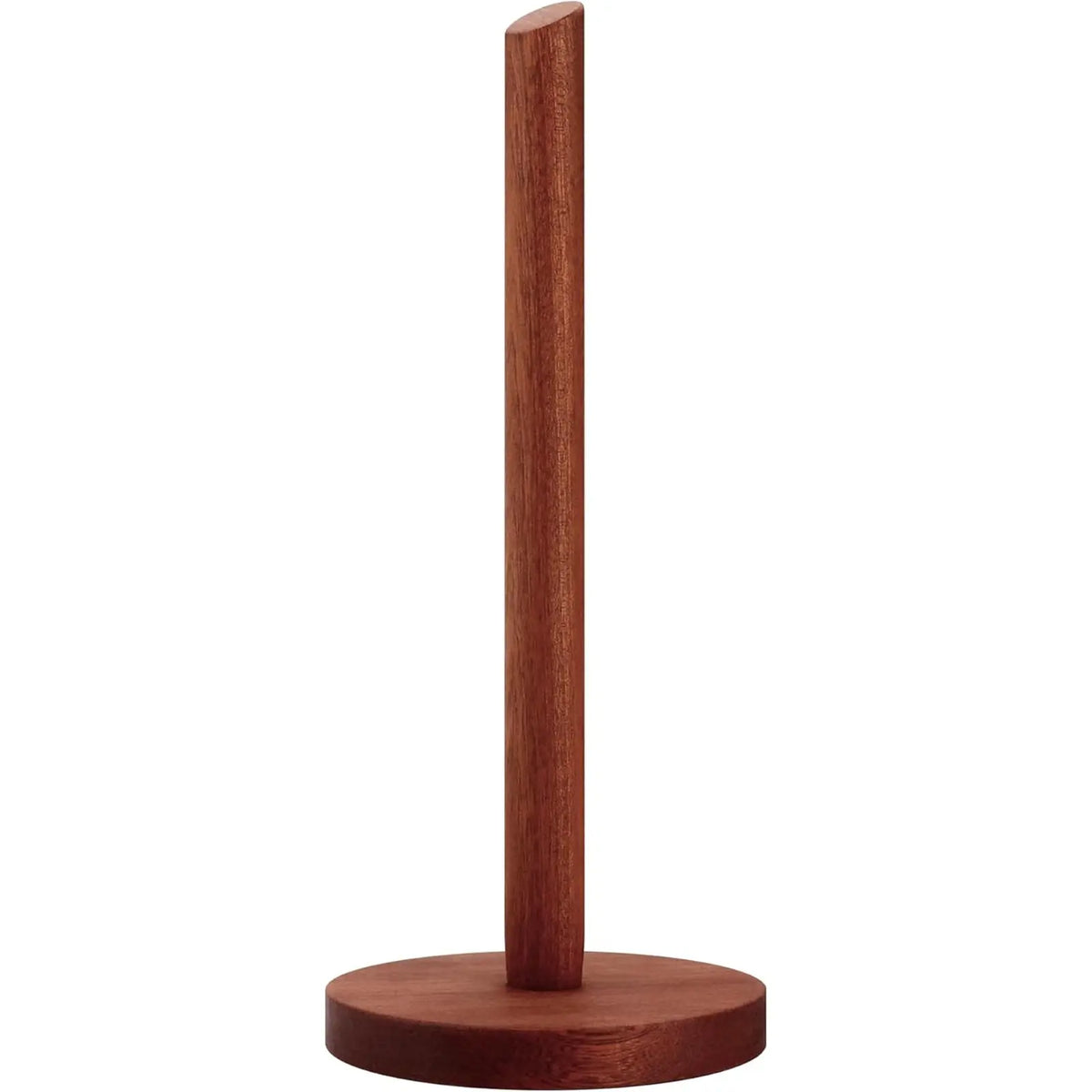Wooden Countertop Kitchen Paper Towel Holder, Real Wood Paper Towel Storage Rack, Paper Towel Dispenser for Kitchen Organization, Toilet Paper Holder